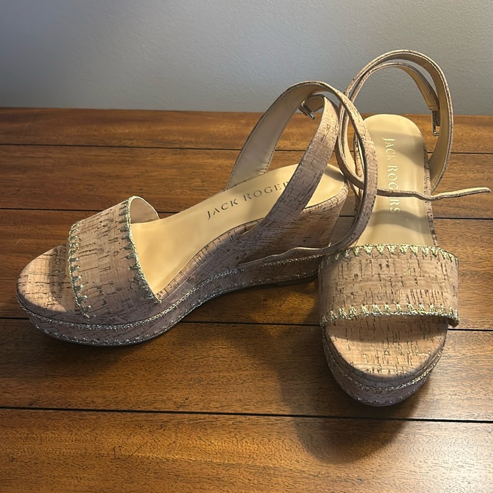 Jack Rogers Cork Wedge